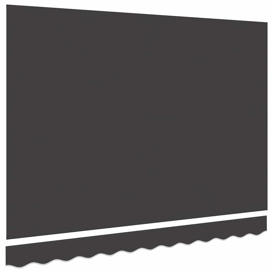 Vervangingsdoek voor zonnescherm Antraciet 250 x 200 cm Canvas