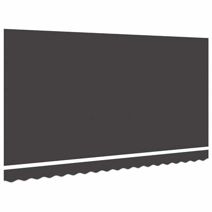Vervangingsdoek voor zonnescherm Antraciet 400 x 200 cm Canvas