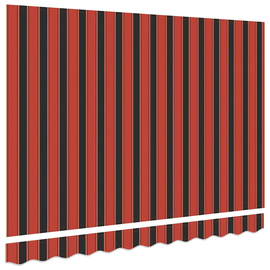 Vervangingsdoek voor zonnescherm Oranje en Bruin 3,5 x 2 m