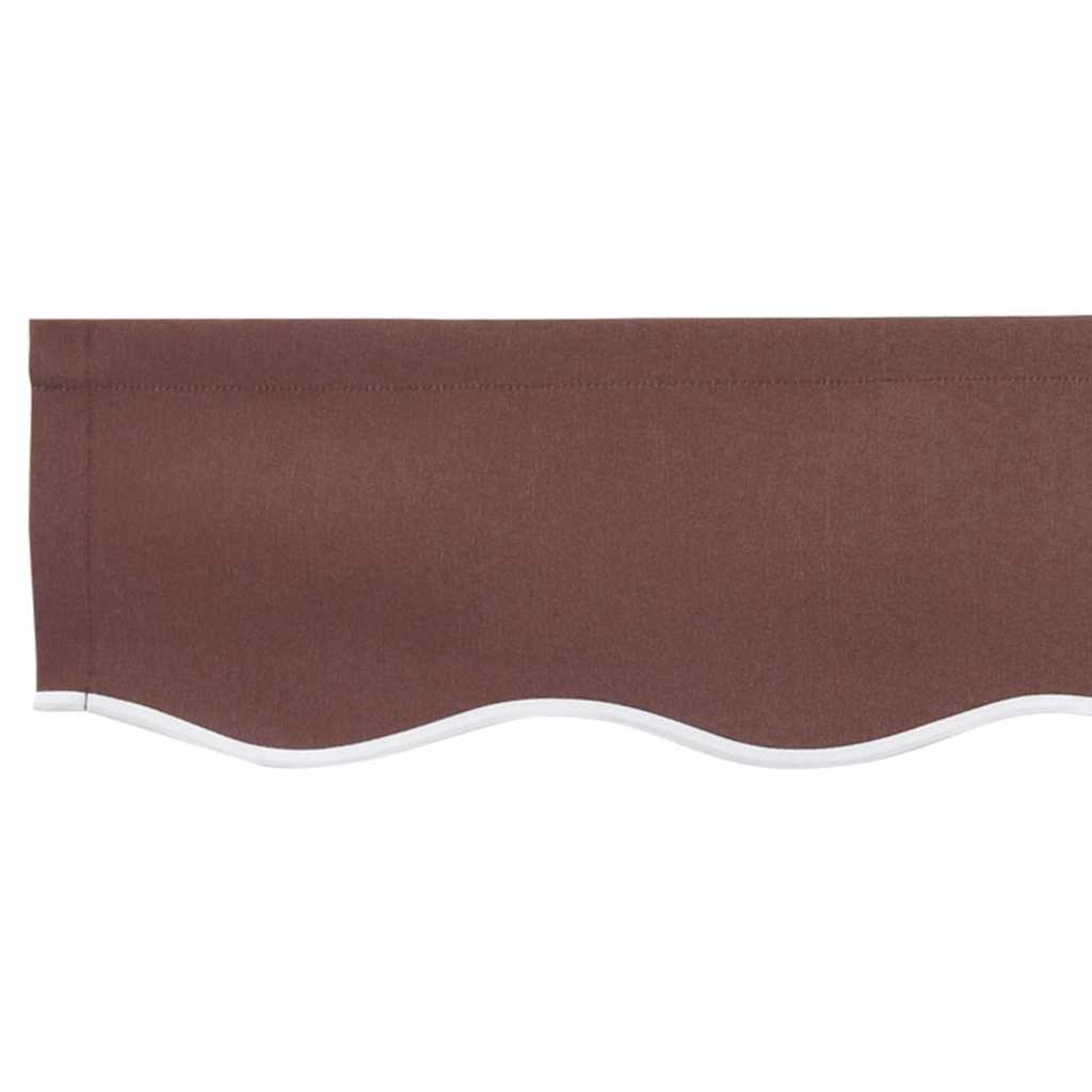 Vervangingsdoek voor zonnescherm Bruin 330 x 195 cm Polyester