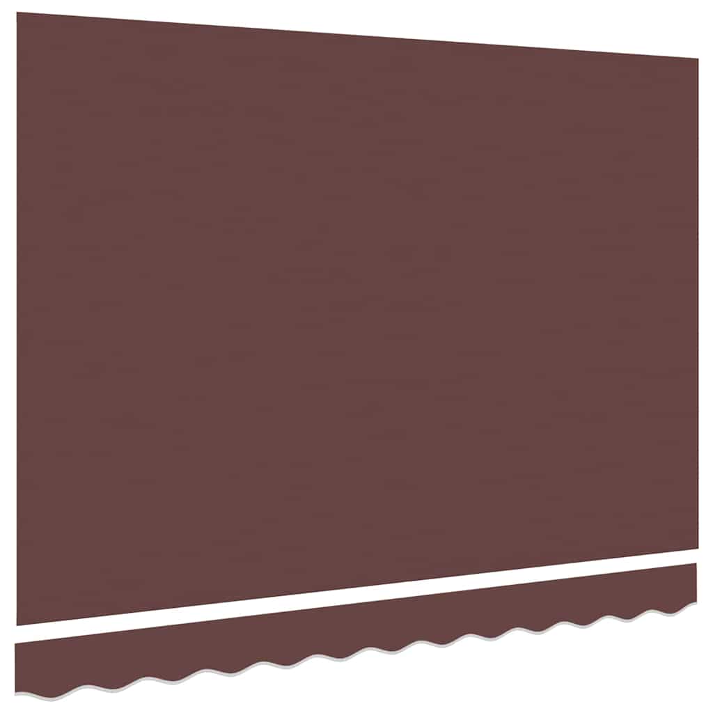 Vervangingsdoek voor zonnescherm Bruin 330 x 195 cm Polyester