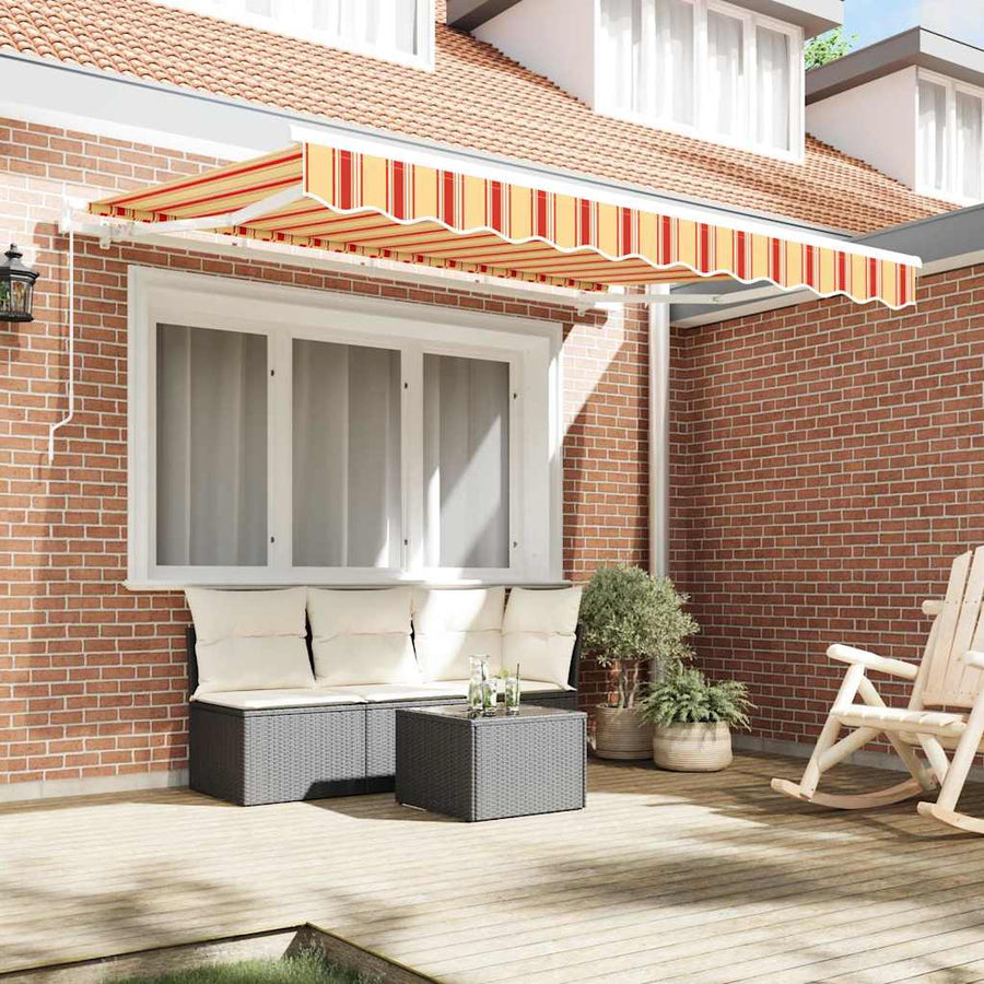 Vervangingsdoek voor zonnescherm Multikleur 330 x 195 cm