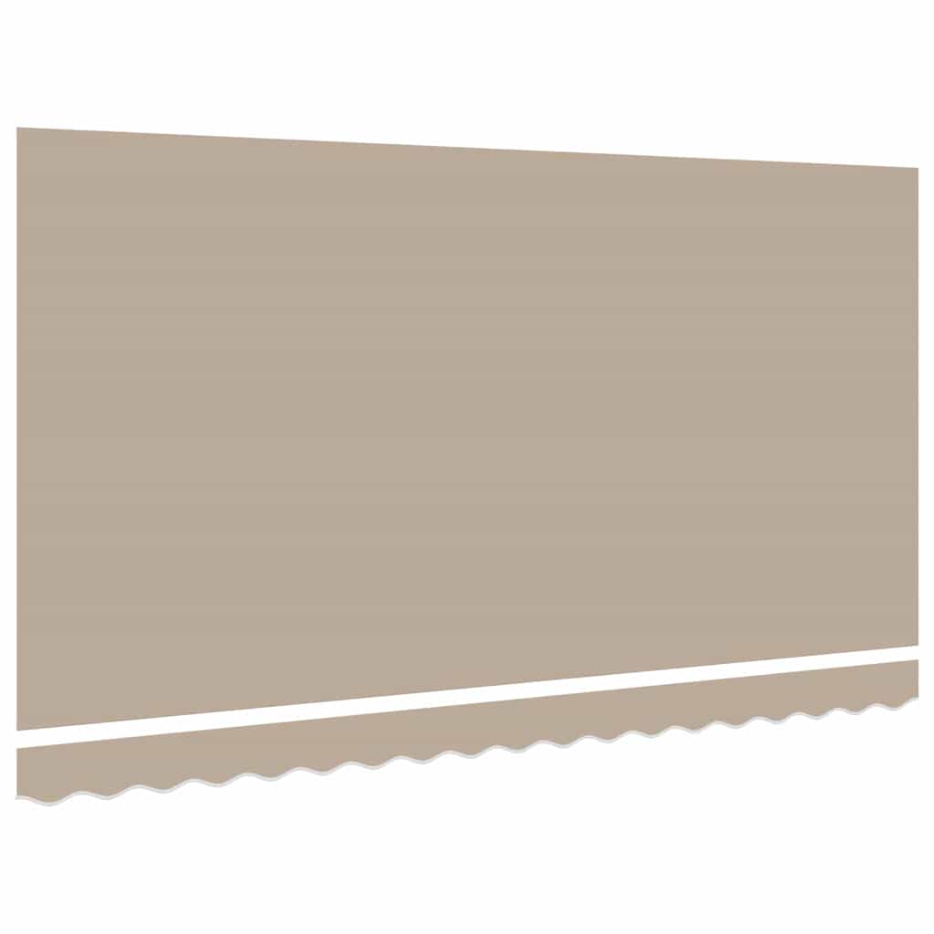 Vervangingsdoek voor zonnescherm Beige 4 x 2 m Polyester