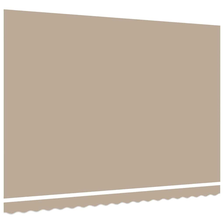 Vervangingsdoek voor zonnescherm Beige 430 x 295 cm Polyester