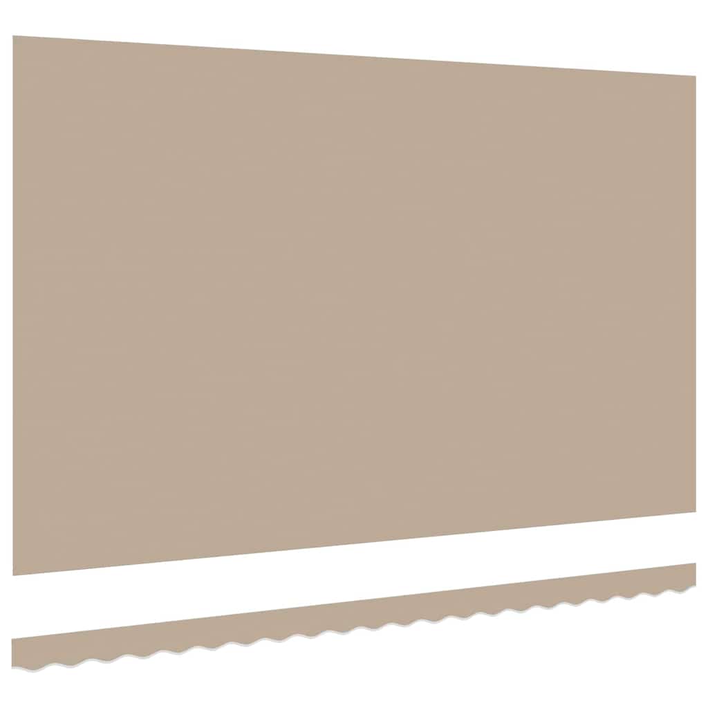 Vervangingsdoek voor zonnescherm Beige 500 × 350 cm Canvas