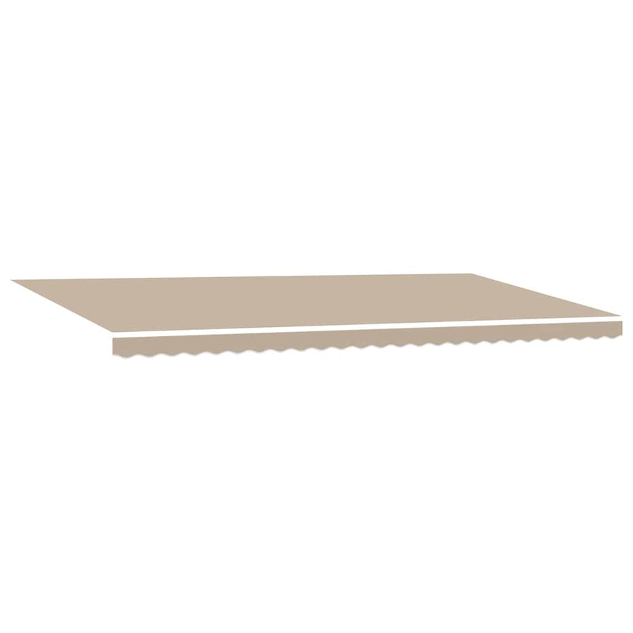 Vervangingsdoek voor zonnescherm Beige 600 × 350 cm Canvas