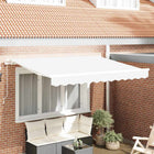 Replacement awning fabric White 330 x 245 cm Polyester