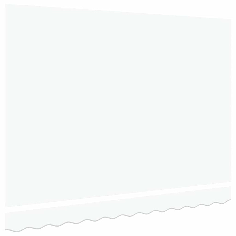 Vervangingsdoek voor zonnescherm Wit 330 x 245 cm Polyester