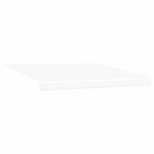 Vervangingsdoek voor zonnescherm Wit 380 x 295 cm Polyester