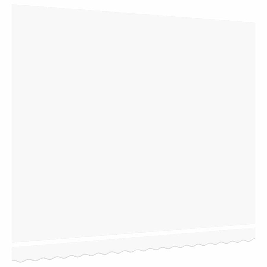 Vervangingsdoek voor zonnescherm Wit 380 x 295 cm Polyester
