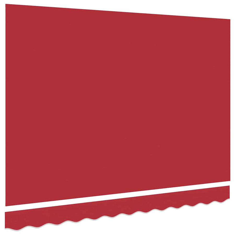 Vervangingsdoek voor zonnescherm Rood 280 x 245 cm Polyester