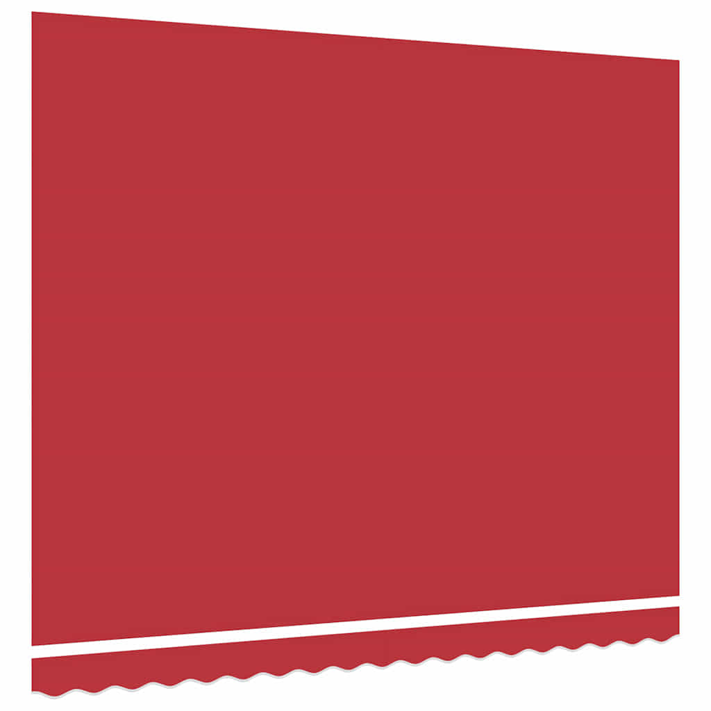 Vervangingsdoek voor zonnescherm Rood 380 x 295 cm Polyester