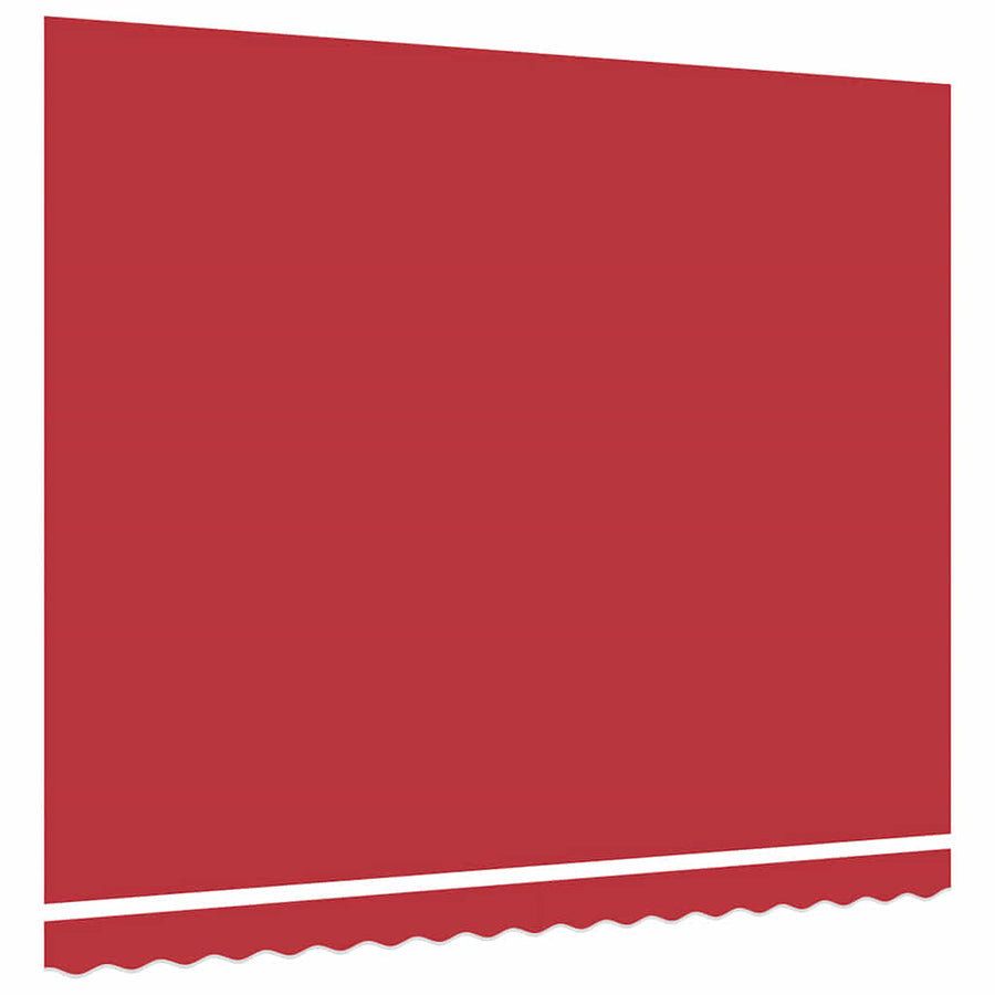 Vervangingsdoek voor zonnescherm Rood 380 x 295 cm Polyester