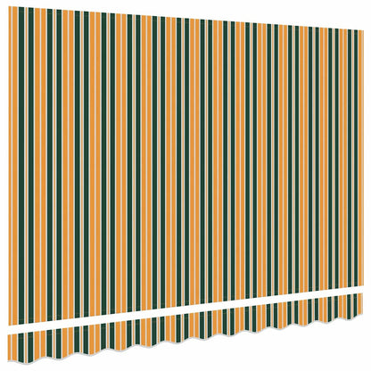 Vervangingsdoek Voor Zonnescherm Groen En Geel 250 x 200 cm