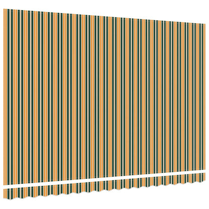 Vervangingsdoek Voor Zonnescherm Groen En Geel 450 × 300 cm