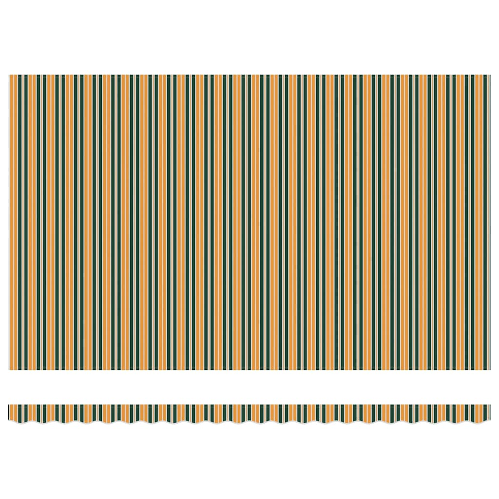 Vervangingsdoek Voor Zonnescherm Groen En Geel 500 × 300 cm
