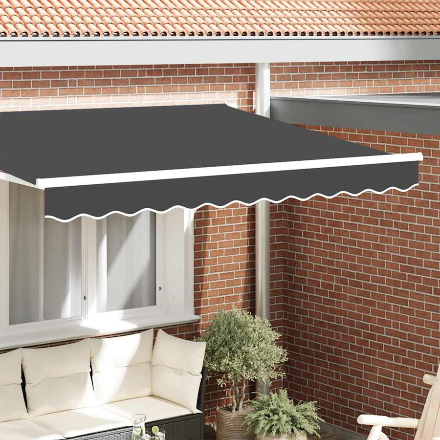 Markies Valance Antraciet 580 x 20 cm Canvas