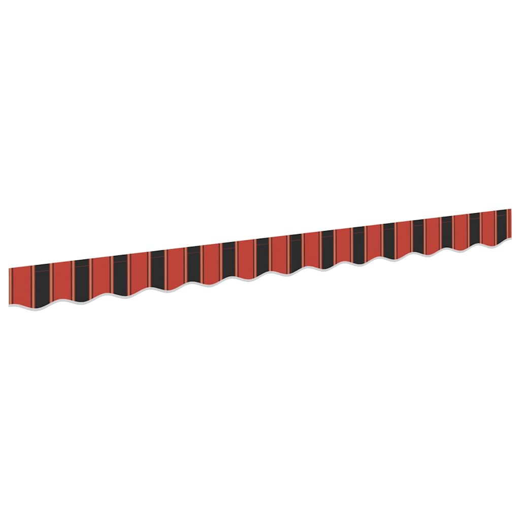 Markies Valance Multikleur 2.3 X 0.2 M Canvas Oranje/Zwart/Geel 2.5 m