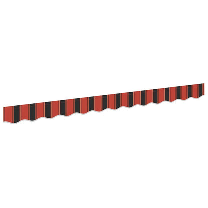 Markies Valance Multikleur 2.3 X 0.2 M Canvas Oranje/Zwart/Geel 2.5 m