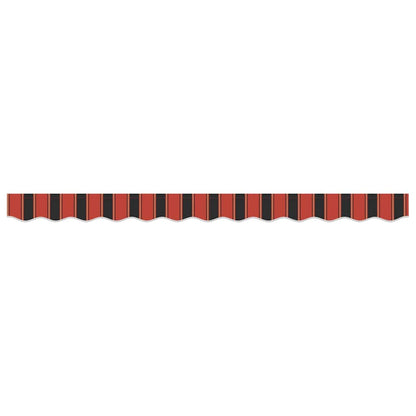 Markies Valance Multikleur 2.3 X 0.2 M Canvas Oranje/Zwart/Geel 2.5 m