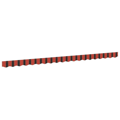 Markies Valance Multikleur 4.3 X 0.2 M Canvas Oranje/Zwart/Geel 4.5 m