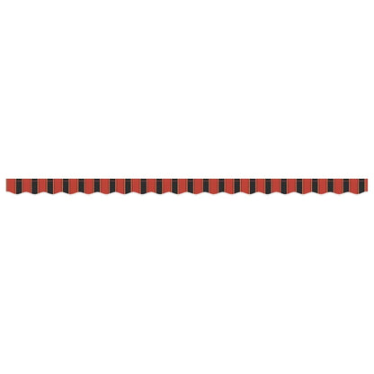 Markies Valance Multikleur 4.3 X 0.2 M Canvas Oranje/Zwart/Geel 4.5 m