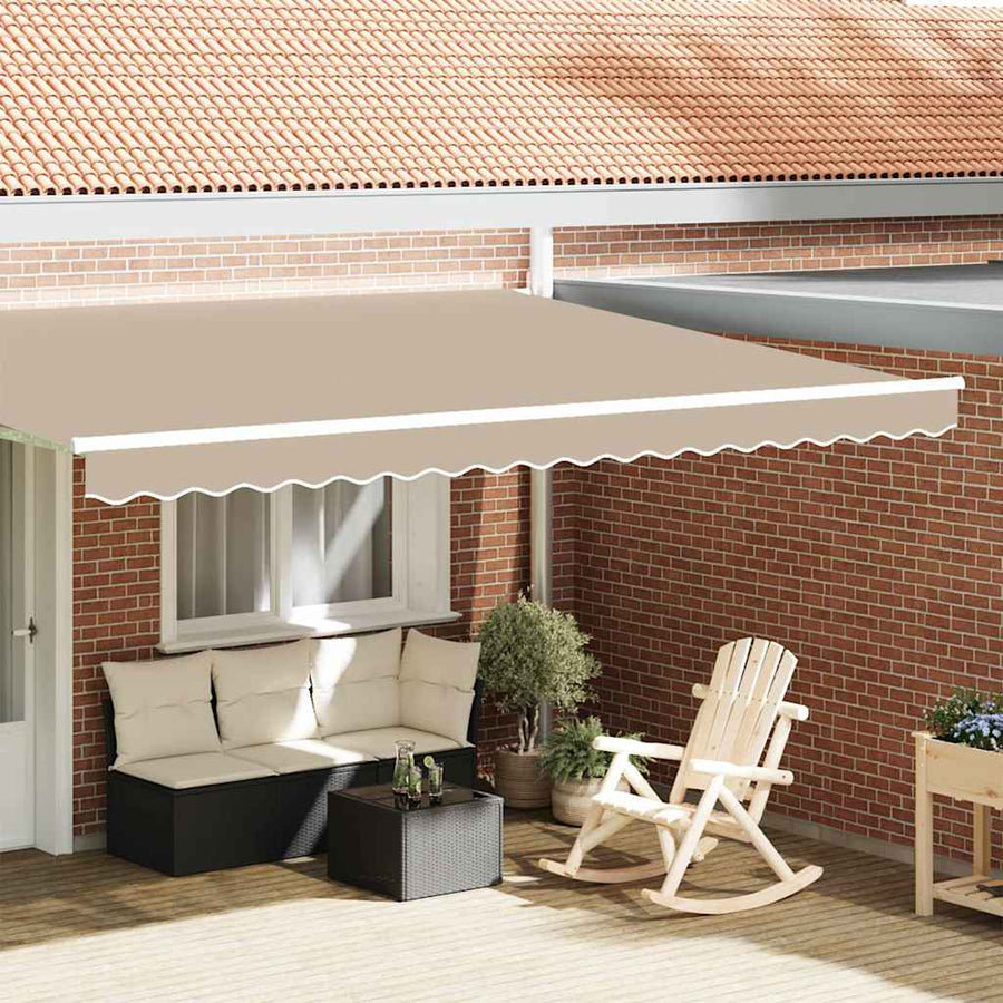 Markies Valance 4.3 X 0.2 M Canvas Beige 4.5 m