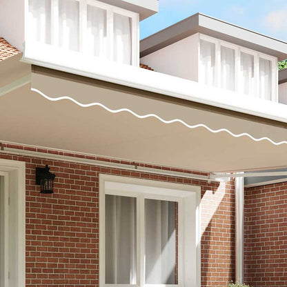 Markies Valance 4.8 X 0.2 M Canvas Beige 5 m