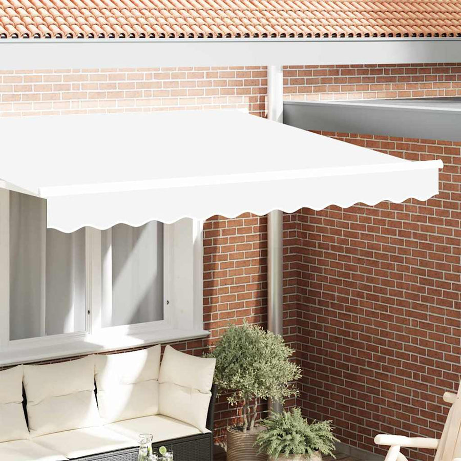 Markies Valance Wit 2.3 x 0.2 m Canvas