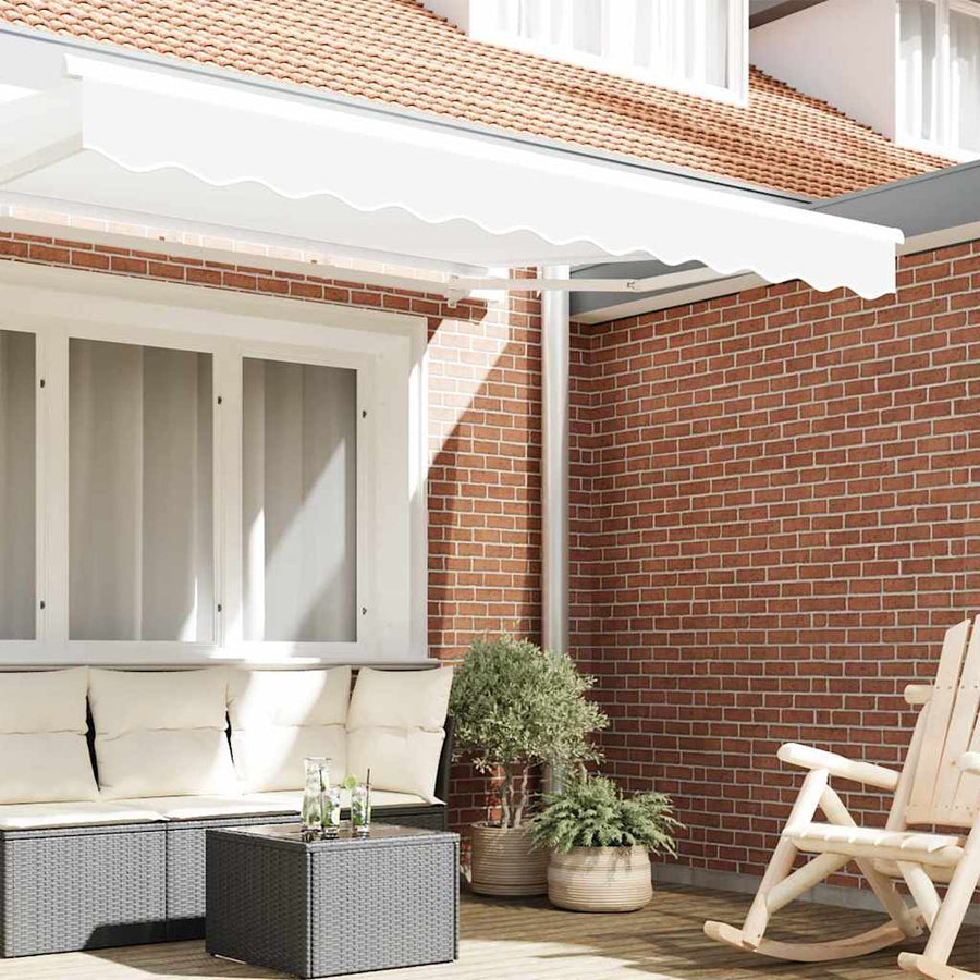 Markies Valance Wit 2.3 x 0.2 m Canvas