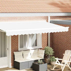 Markies valance 3.8 m canvas wit