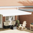 Markies valance 4.3 x 0.2 m canvas wit