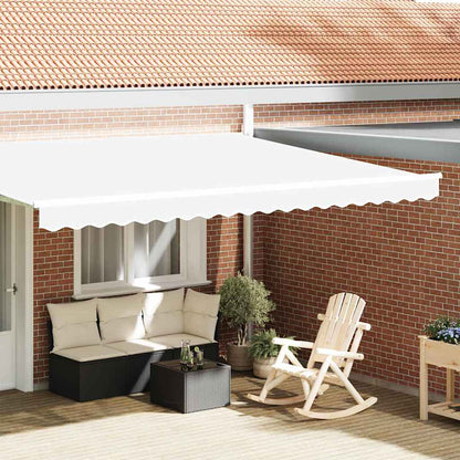 Markies Valance 4.3 X 0.2 M Canvas Wit 4.5 m