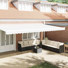Markies volant 6 m wit polyester