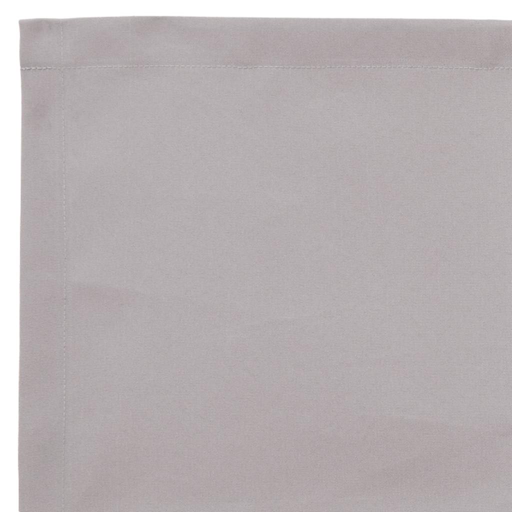 Vervangende markies volant Lichtgrijs 230 x 20 cm Polyester