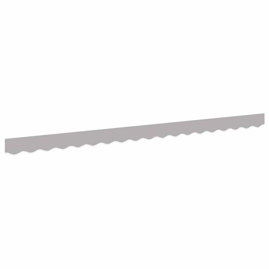 Markies Valance 3.8 X 0.2 M Canvas Lichtgrijs 4 m