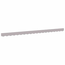 Markies Valance 4.3 X 0.2 M Canvas Lichtgrijs 4.5 m