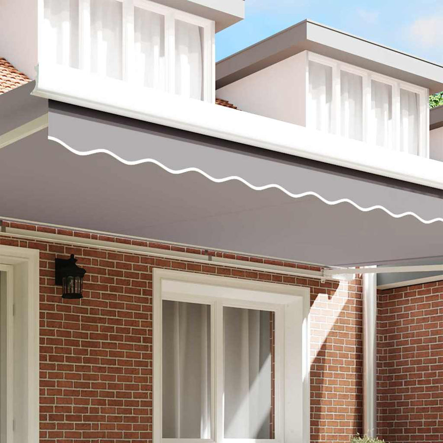 Markies Valance 4.8 X 0.2 M Canvas Lichtgrijs 5 m