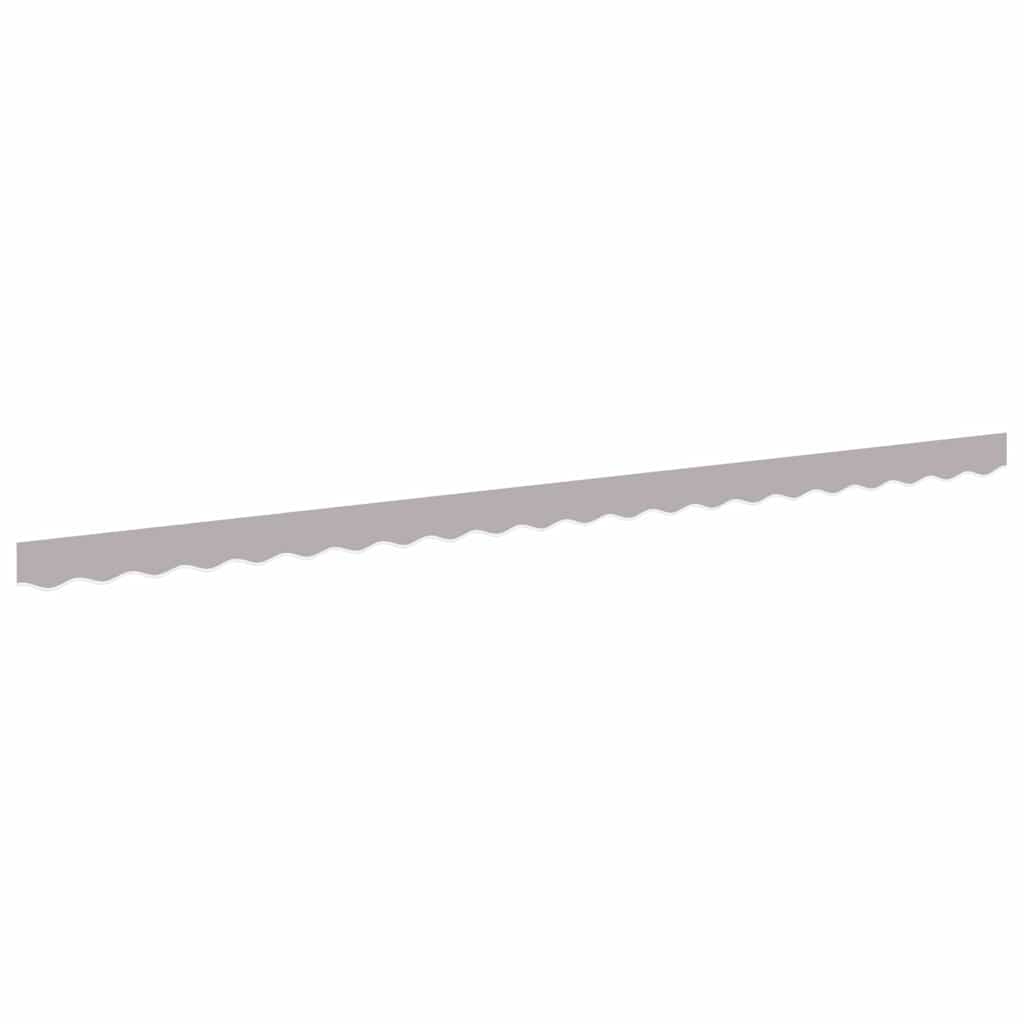 Markies Valance 4.8 X 0.2 M Canvas Lichtgrijs 5 m