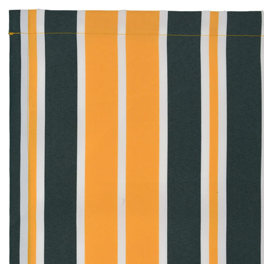 Markies Valance 2.8 X 0.2 M Canvas Groen En Geel 3 m