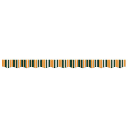 Markies Valance 2.8 X 0.2 M Canvas Groen En Geel 3 m
