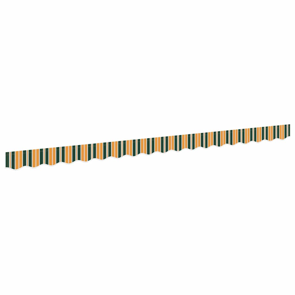 Markies Valance Groen En Geel 580 X 20 Cm Canvas