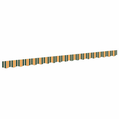 Markies Valance Groen En Geel 580 X 20 Cm Canvas
