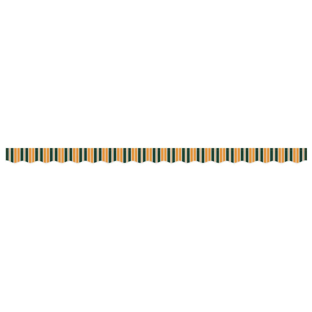 Markies Valance Groen En Geel 580 X 20 Cm Canvas