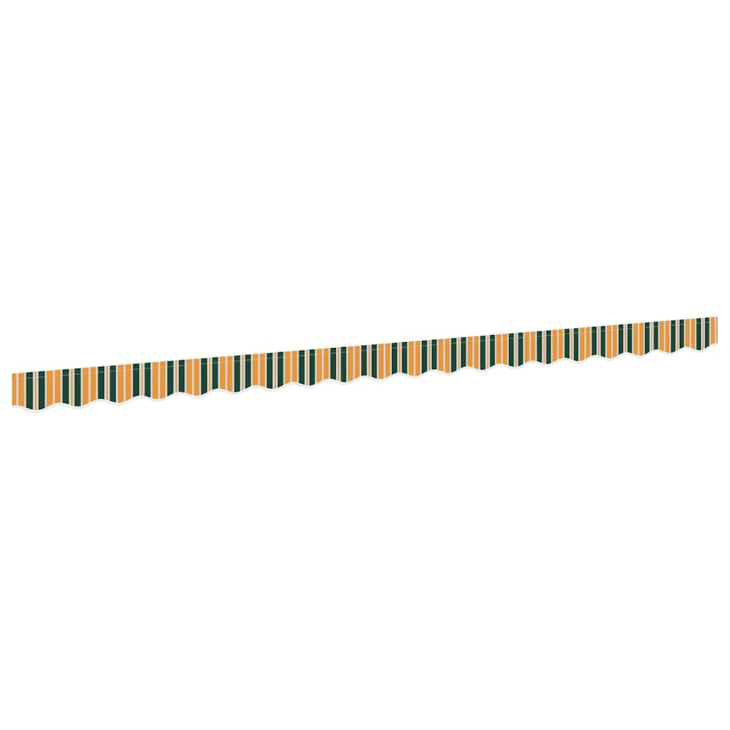 Markies Valance 4.3 X 0.2 M Canvas Groen En Geel 4.5 m