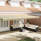 Markies valance 5.8x0.2 m canvas groen geel