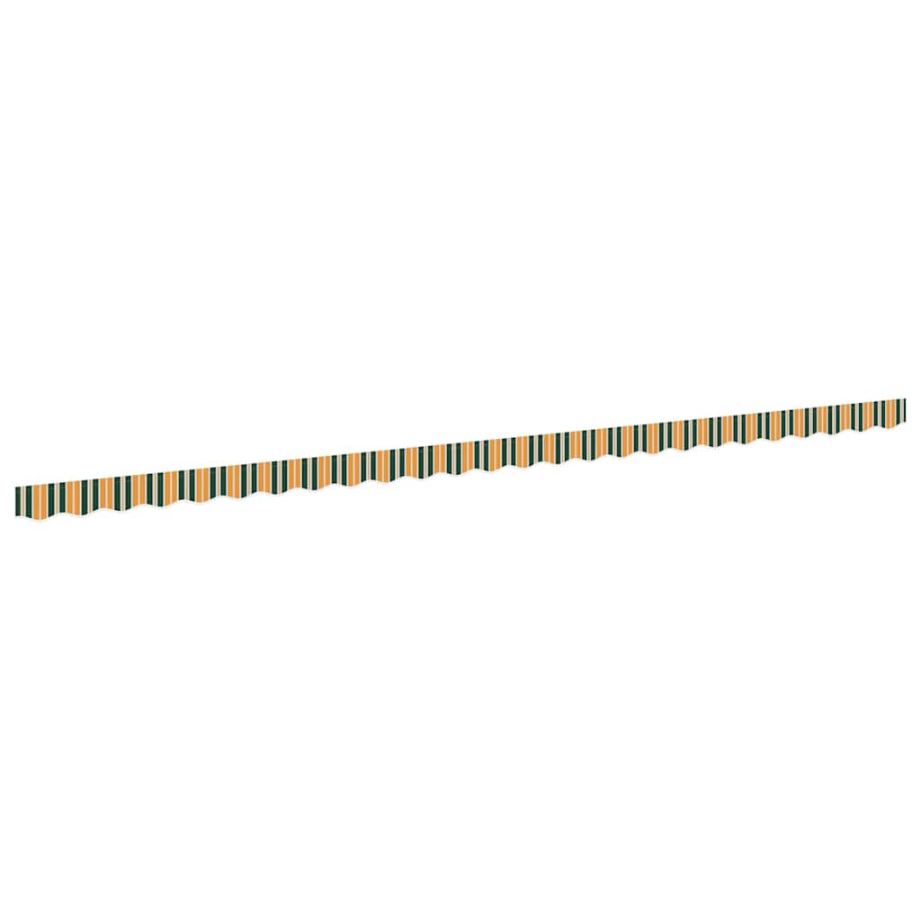 Markies Valance 5.8 X 0.2 M Canvas Groen En Geel 6 m