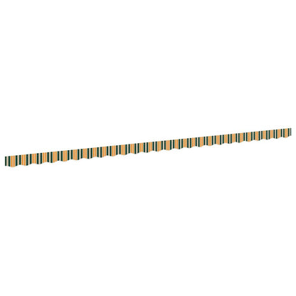 Markies Valance 5.8 X 0.2 M Canvas Groen En Geel 6 m