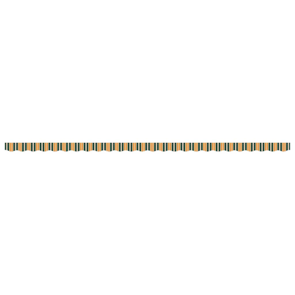 Markies Valance 5.8 X 0.2 M Canvas Groen En Geel 6 m