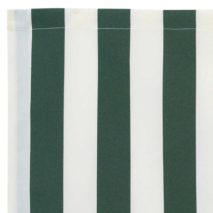 Markies Valance 2.3 X 0.2 M Canvas Groen En Wit 2.5 m
